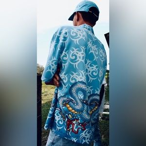 JNCO button down shirt